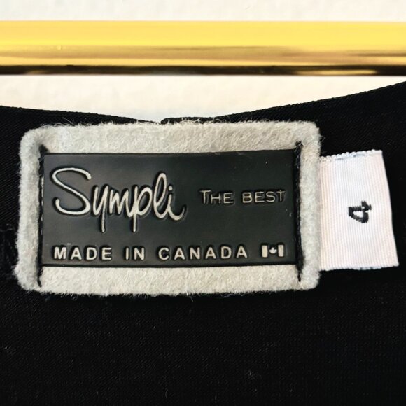 Sympli Black Relaxed Everyday Tank - Picture 4 of 6